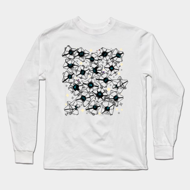 Ghost Party Long Sleeve T-Shirt by triotdesigns